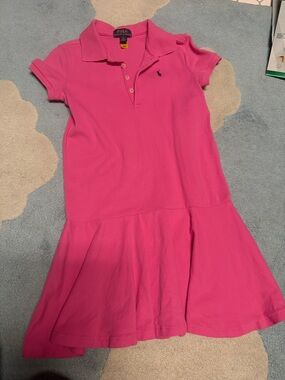 Polo by Ralph Lauren Hot Pink Girls' Polo Dress size 6X